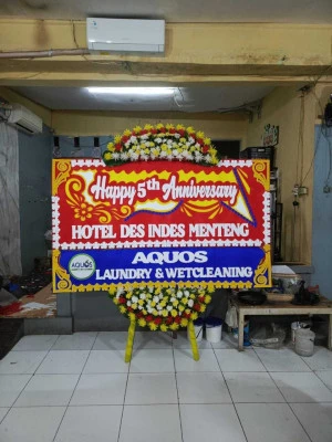 Papan Bunga di Krasak Pecangaan