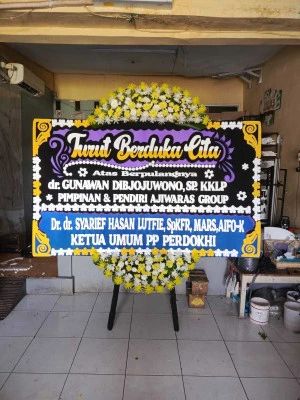 Papan Bunga di Krasak Pecangaan